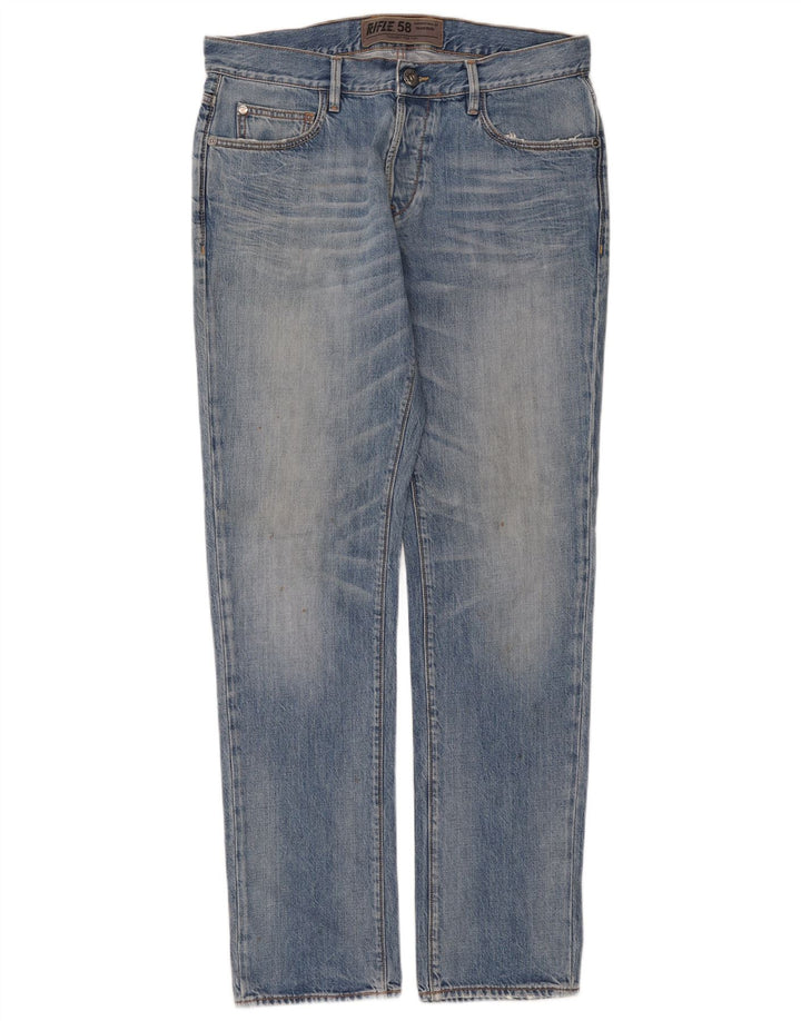 RIFLE Calça jeans reta masculina W31 L33 algodão azul