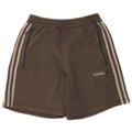 Shorts esportivos masculinos Adidas pequeno algodão cinza