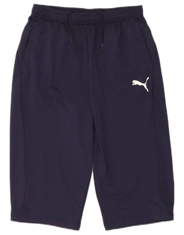 Bermuda esportiva Puma Boys 15-16 anos azul marinho