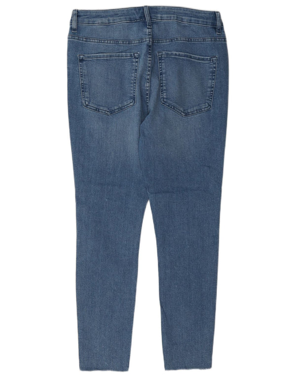 Marks & Spencer Feminino The Ivy Skinny Jeans Reino Unido 12 Médio W30 L27 Azul