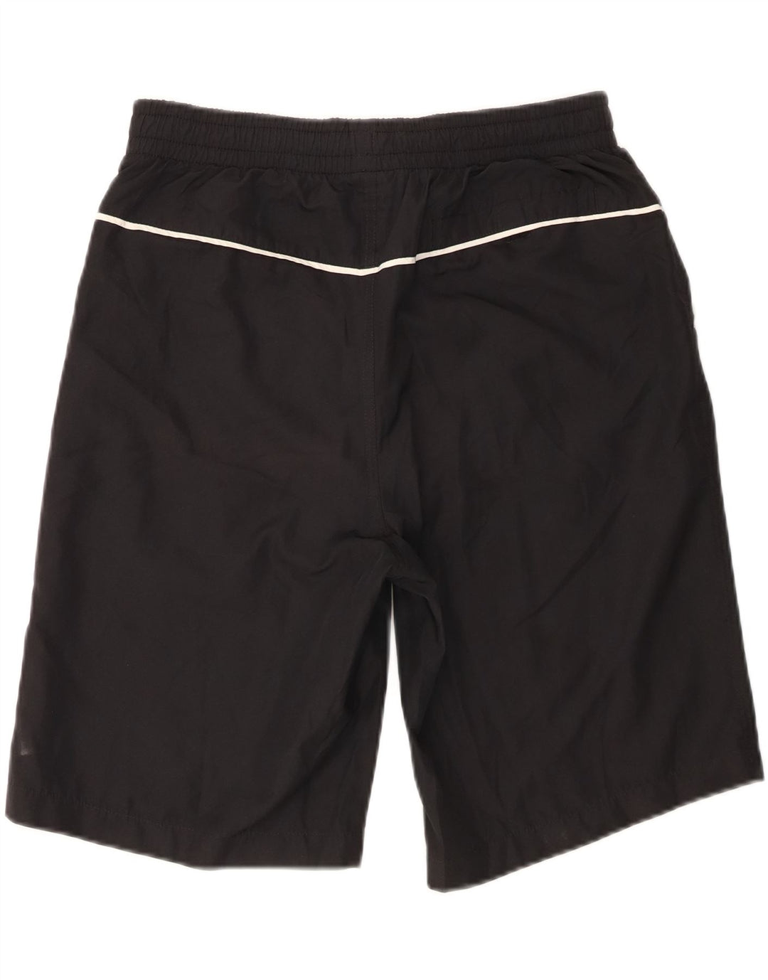 Shorts esportivos gráficos masculinos Nike médio preto poliéster