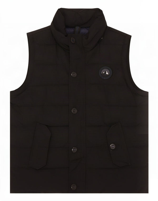 Colete acolchoado masculino Superdry UK 44 2XL preto nylon