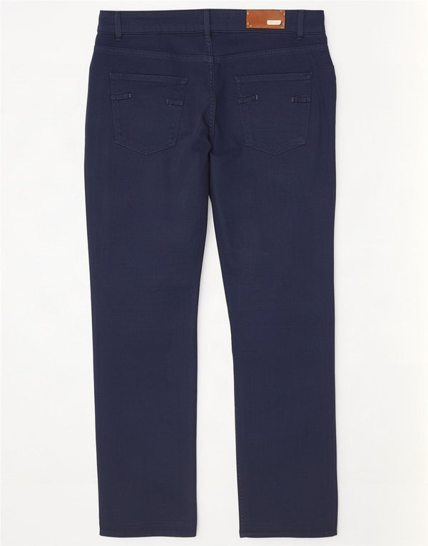Trussardi Jeans Slim Feminino W31 L30 Azul Marinho Algodão