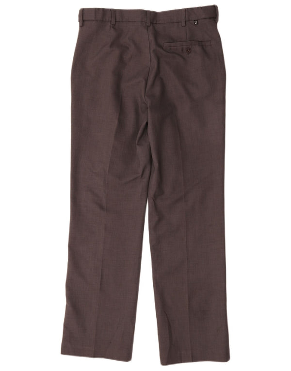 Farah Calça Chino Masculina Reta W32 L31 Poliéster Cinza