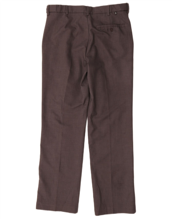 Farah Calça Chino Masculina Reta W32 L31 Poliéster Cinza