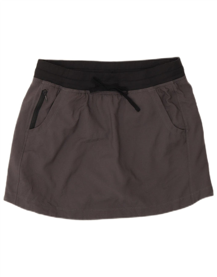The North Face Womens Skort UK 14 Poliéster Colourblock Cinza Médio