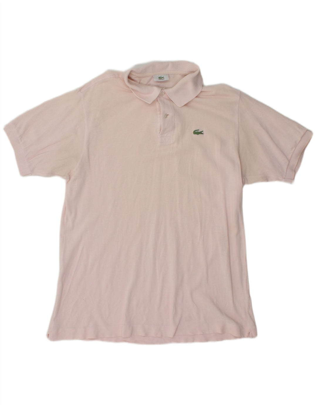 Camisa polo masculina LACOSTE tamanho 5 grande rosa