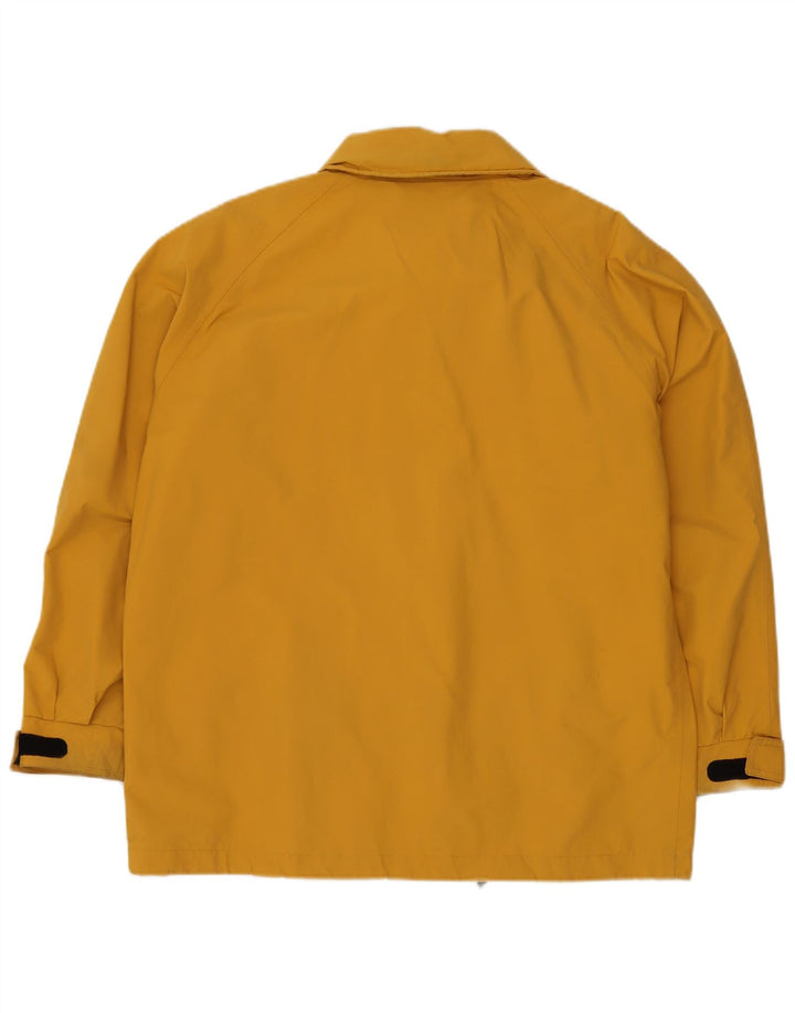 Jaqueta de chuva grande feminina AESSE IT 46 grande nylon amarelo