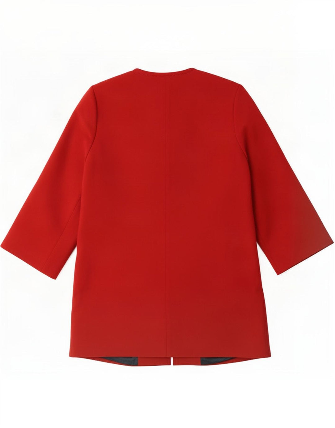 Sobretudo feminino Zara UK 10 pequeno vermelho