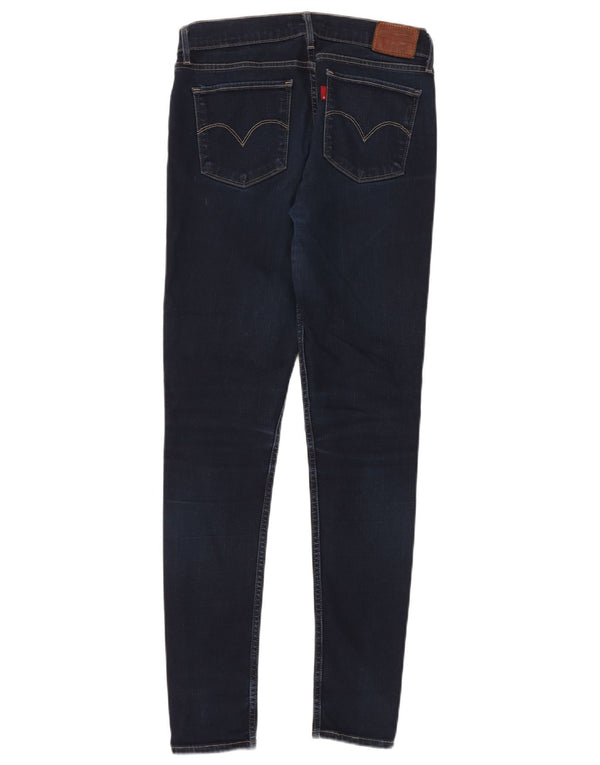Calça jeans feminina Levi's 710 Super Skinny W29 L30 azul marinho algodão