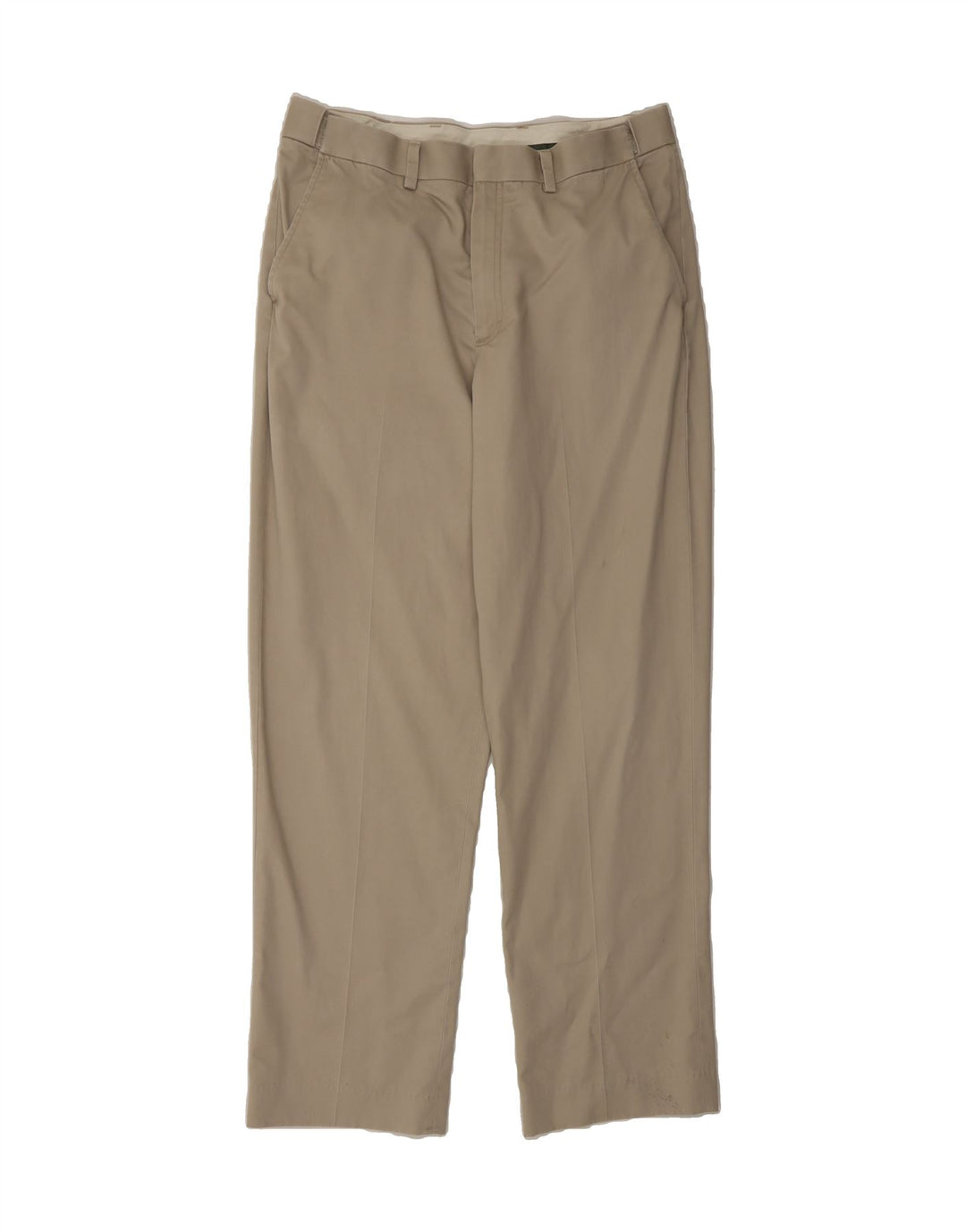 L.L.BEAN Mens Straight Chino Trousers W34 L31 Beige Cotton Vintage L.L.Bean and Second-Hand L.L.Bean from Messina Hembry 