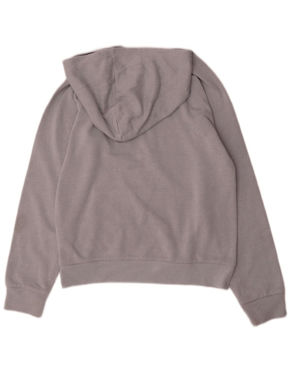 Suéter com capuz Under Armour Boys Loose Fit 11-12 anos grande algodão cinza