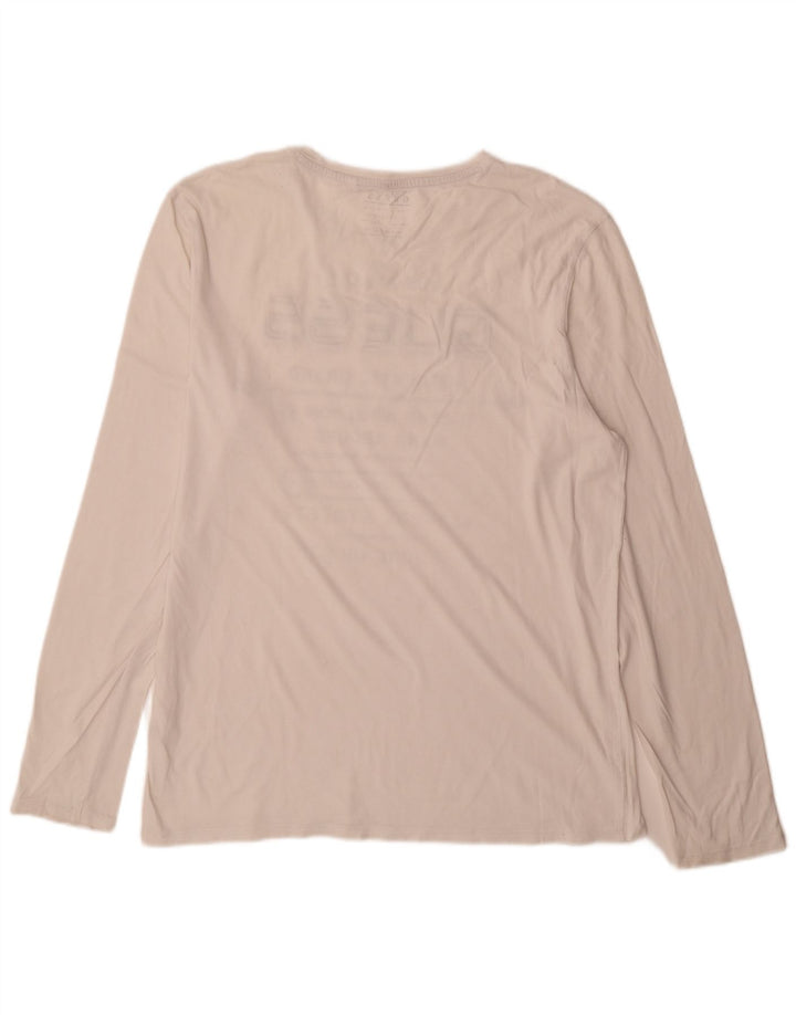 Camiseta masculina Asics Top grande cinza poliéster