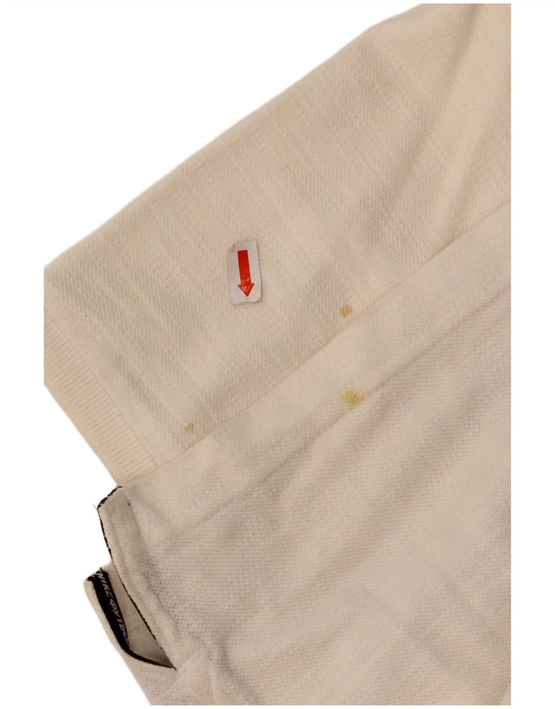 Camisa polo masculina NIKE grande algodão branco