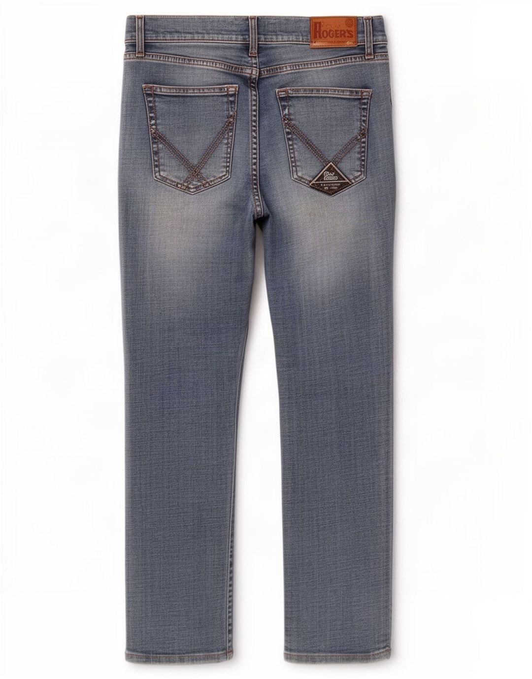 Calça jeans feminina Roy Rogers W31 L26 azul algodão