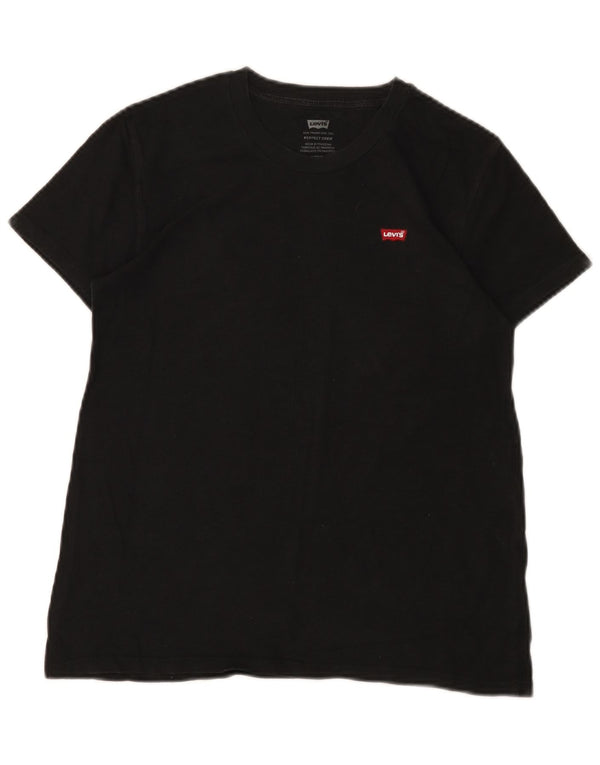 Camiseta Levi's Feminina Perfect Crew Top UK 6 XS Preto