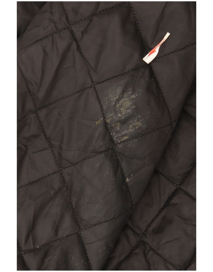 Jaqueta acolchoada masculina Barbour UK 44 2XL poliamida preta