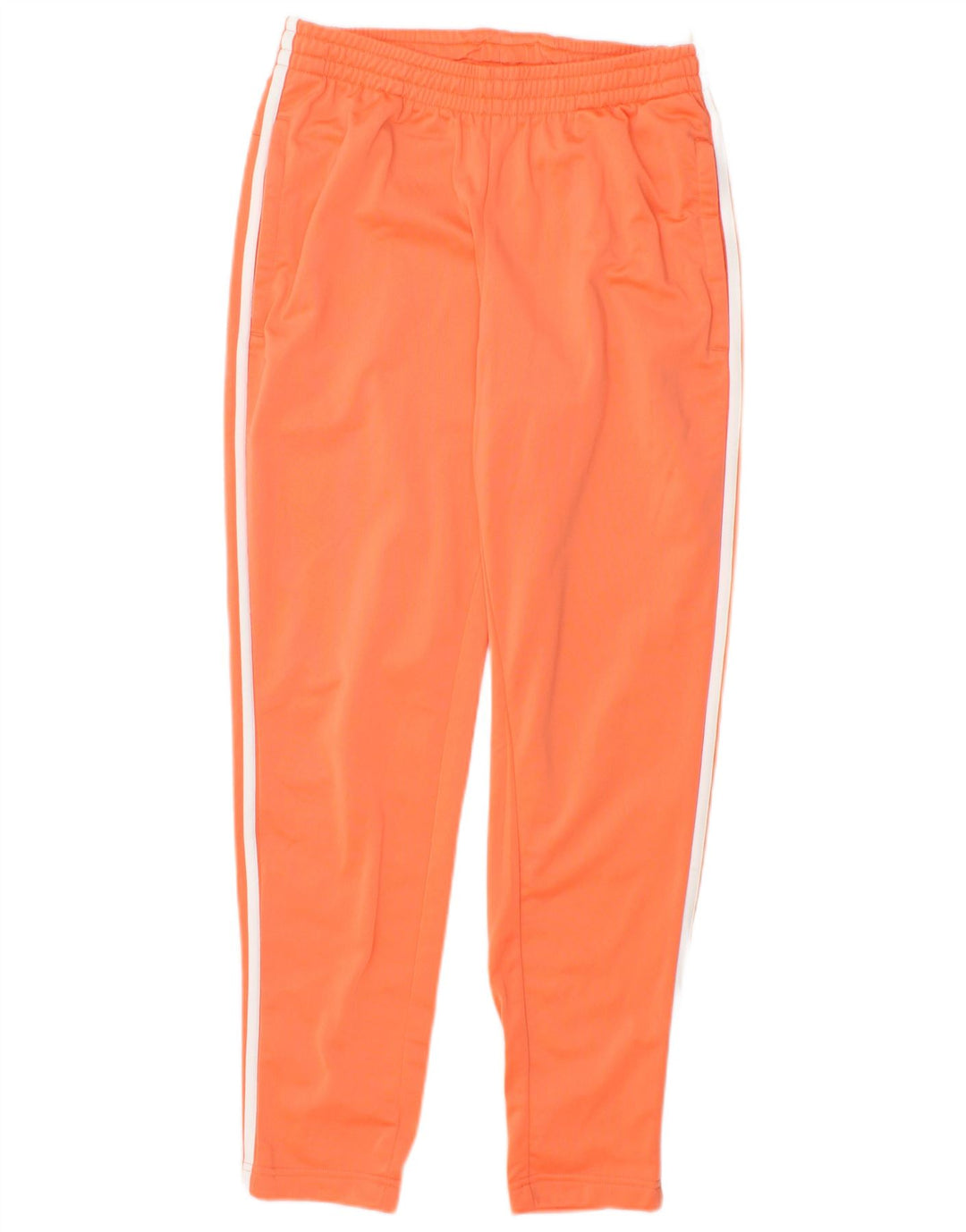 ADIDAS Womens Full Tracksuit UK 12/14 Médio Laranja Poliéster