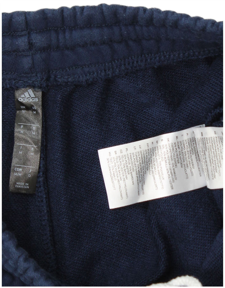 Adidas Mens Sport Shorts Médio Azul Marinho Algodão