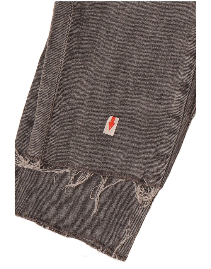 Calça jeans feminina Zara EU 40 médio W30 L24 cinza