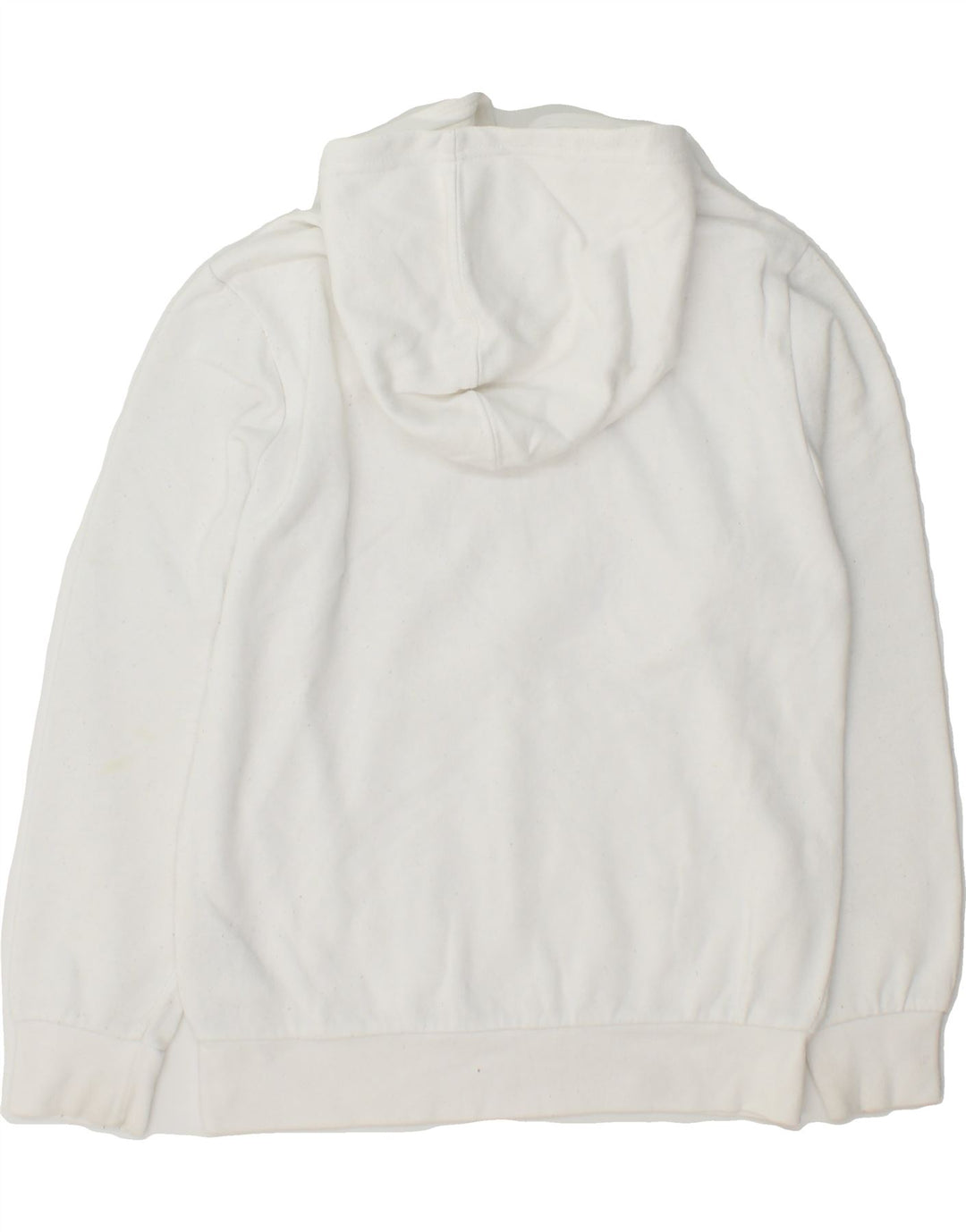 CHAMPION Girls Graphic Hoodie Jumper 9-10 Years Medium White Cotton Vintage Champion and Second-Hand Champion from Messina Hembry 