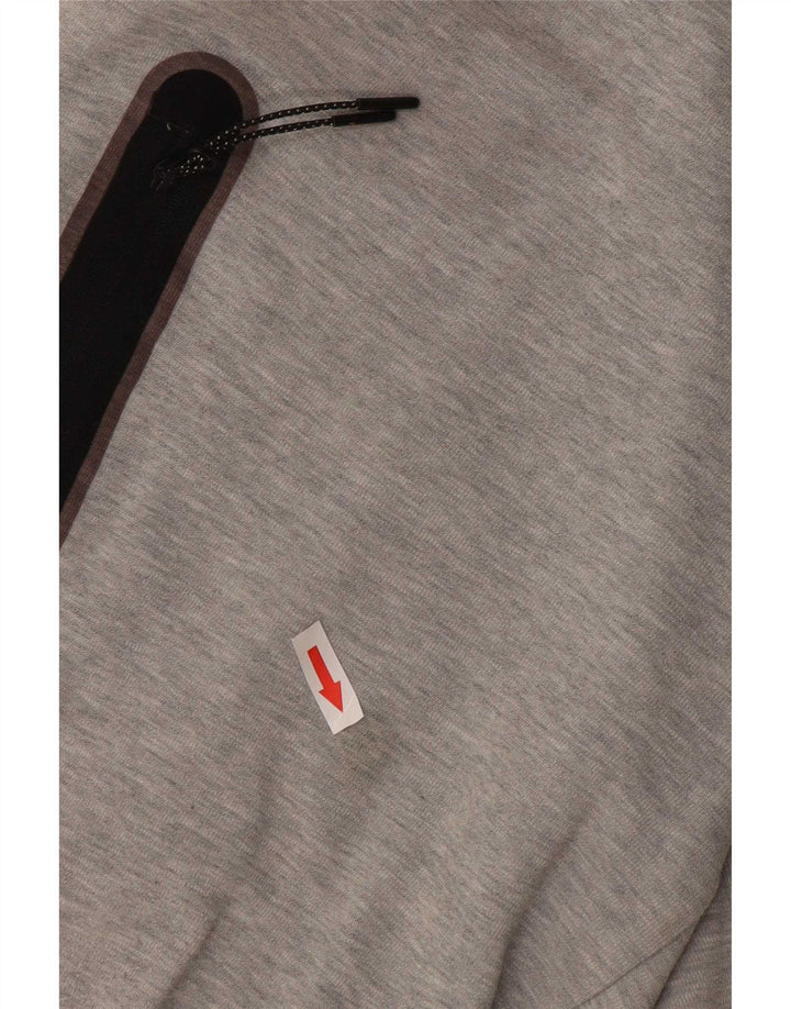 Calça de treino masculina Nike joggers pequeno algodão cinza