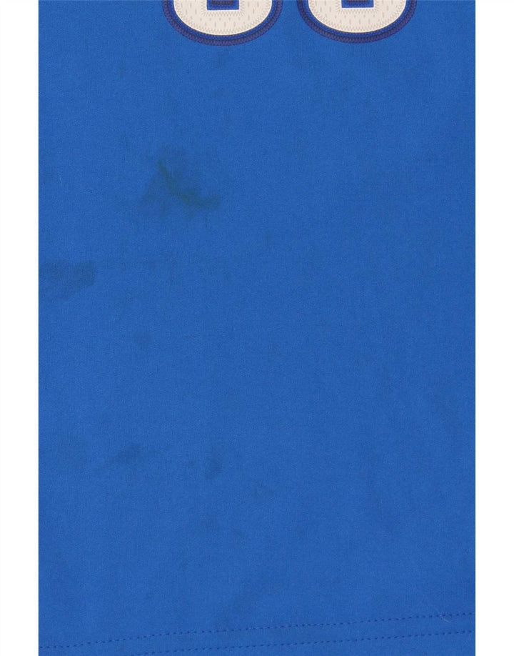 Adidas Boys Oklahoma Graphic Vest Top 9-10 anos Azul Colorblock Poliéster