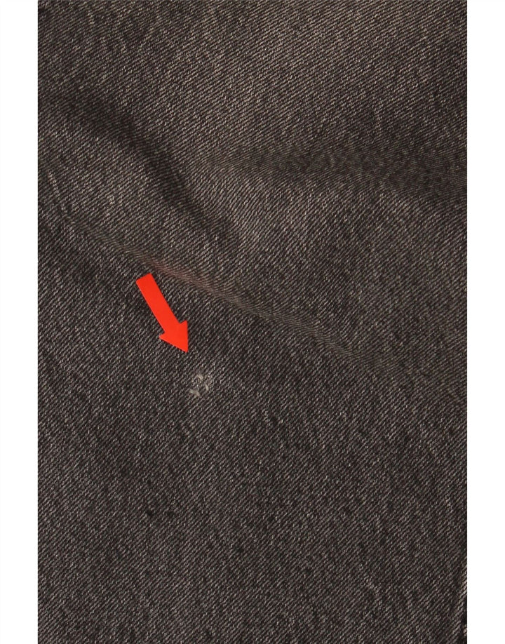 Jeans reto masculino Massimo Dutti EU 44 grande W34 L30 cinza