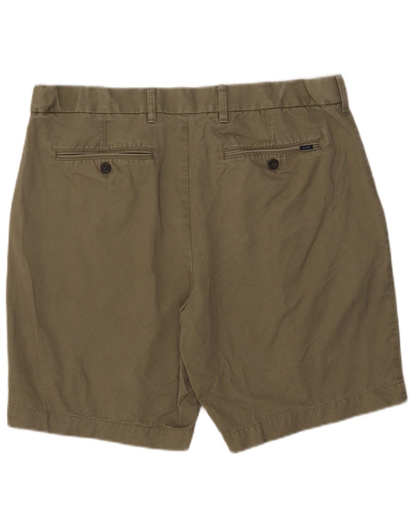 Shorts chino masculino Marks & Spencer W38 XL algodão verde