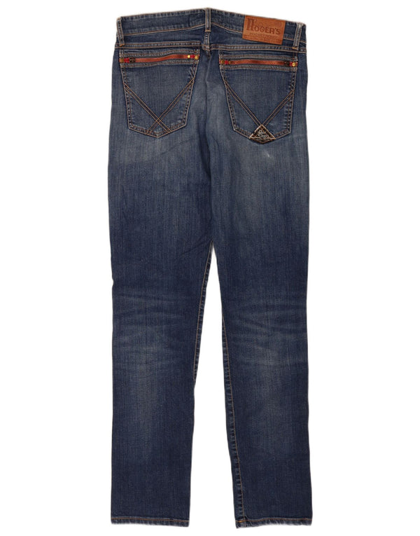 Roy Rogers Mens Jeans Slim W32 L32 Azul Algodão