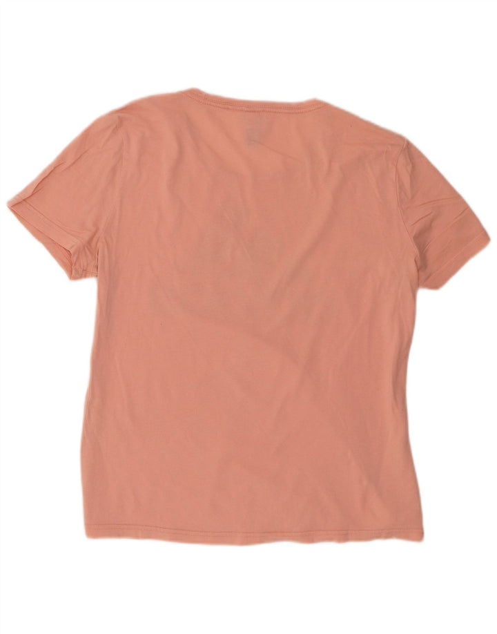 Camiseta Adidas Feminina Graphic Top UK 14 Médio Laranja
