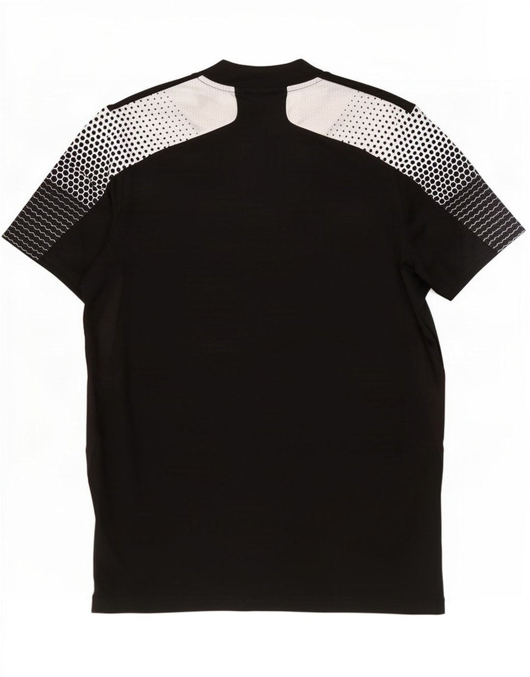 Adidas Mens Aeroready Camiseta Top Grande Preto Colorblock Poliéster