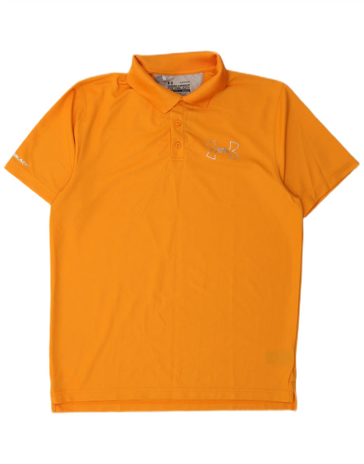 Camisa polo masculina Under Armour grande laranja poliéster