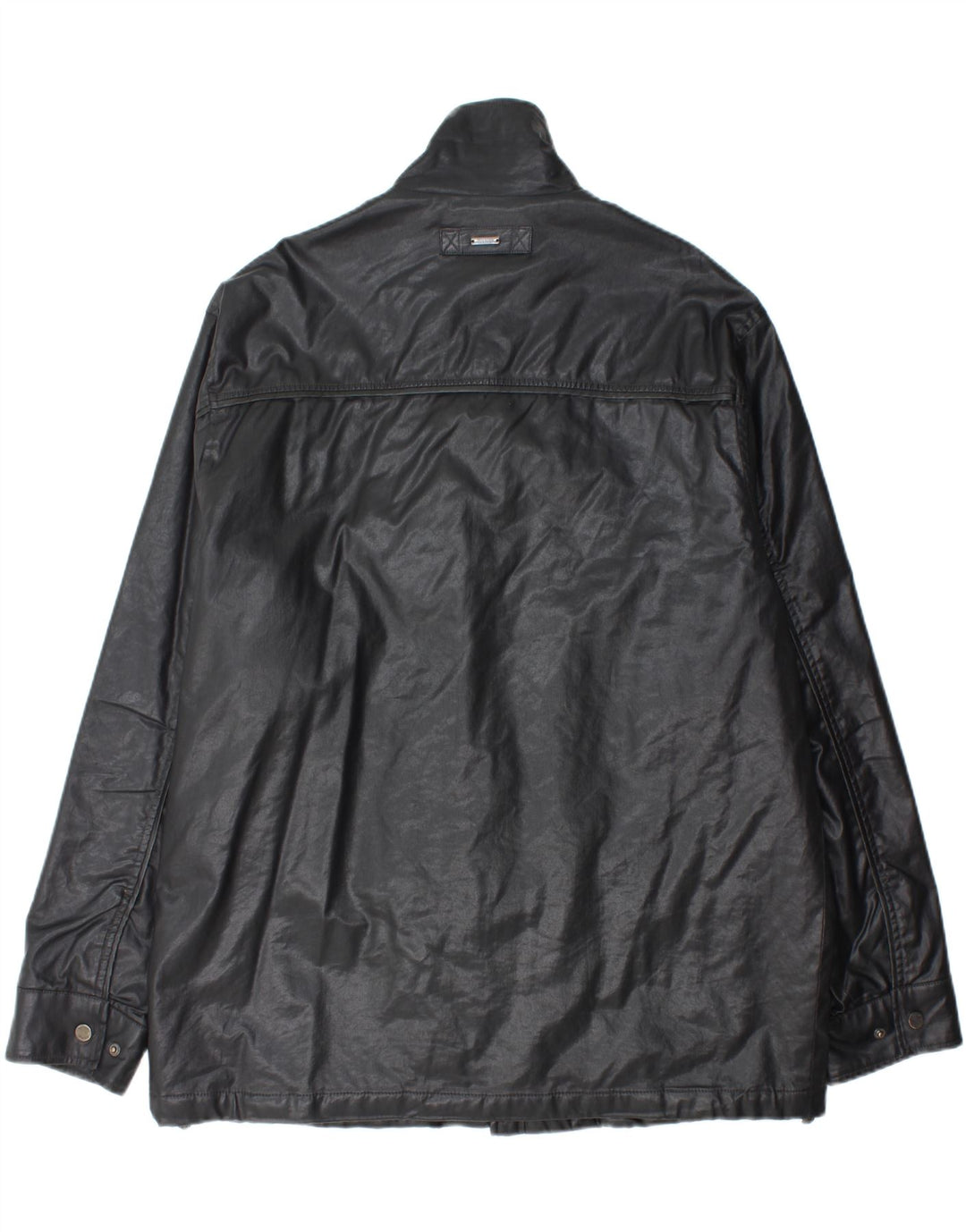 Jaqueta utilitária masculina Kartel UK 42 XL algodão preto