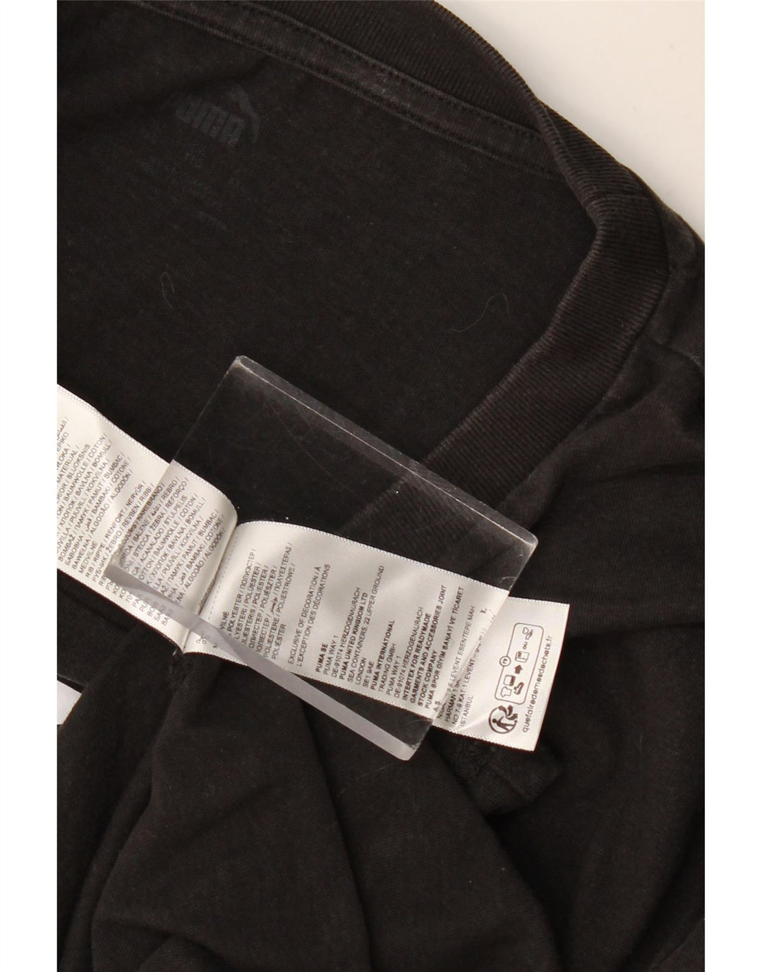 Camiseta gráfica masculina PUMA Top 2XL algodão preto
