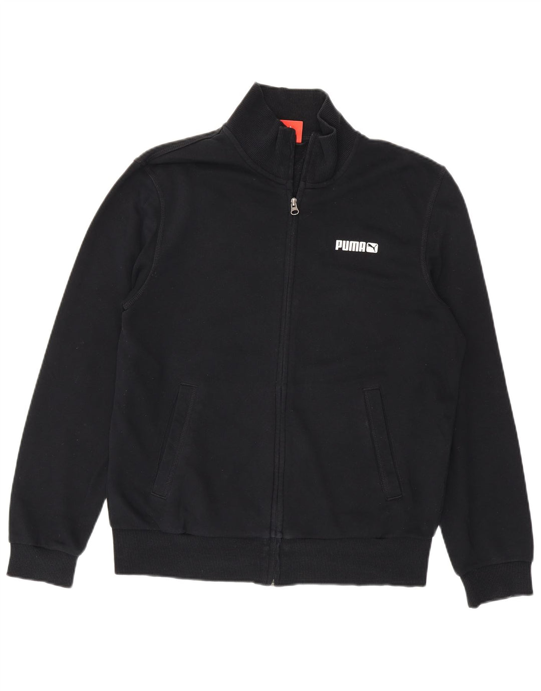 PUMA Mens Tracksuit Top Jacket Médio Algodão Preto