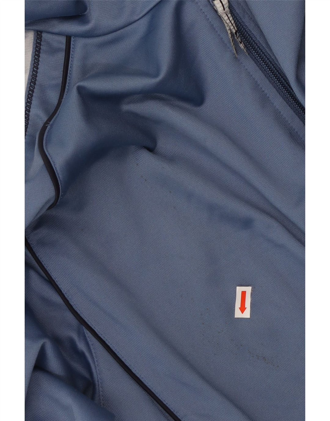 LOTTO Mens Treino Top Jaqueta Grande Azul Colorblock Poliéster