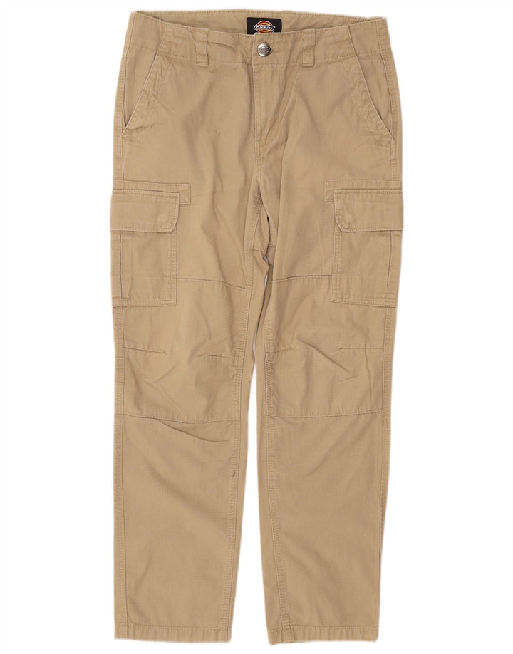 Calça cargo reta masculina DICKIES W30 L29 algodão bege