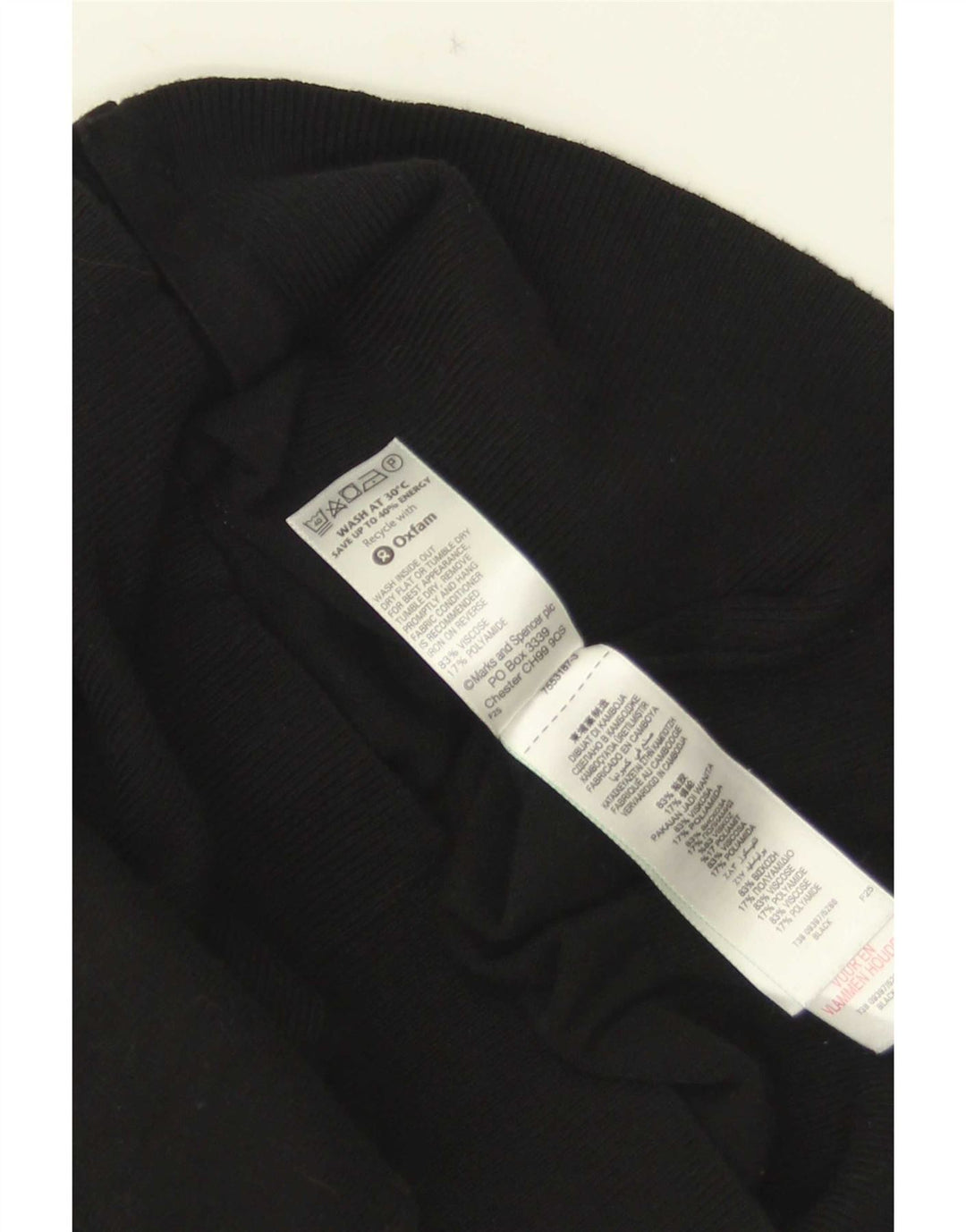 Suéter cardigã feminino Marks & Spencer Reino Unido 12 viscose preta média