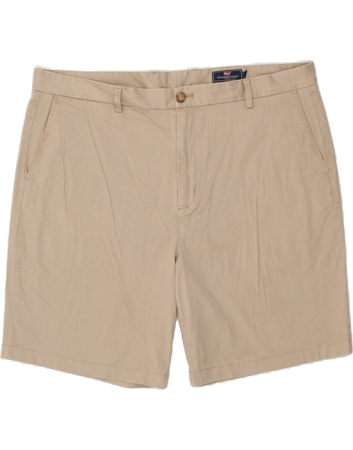 VINEYARD VINES Mens Chino Shorts W42 2XL Beige Cotton Vintage Vineyard Vines and Second-Hand Vineyard Vines from Messina Hembry 