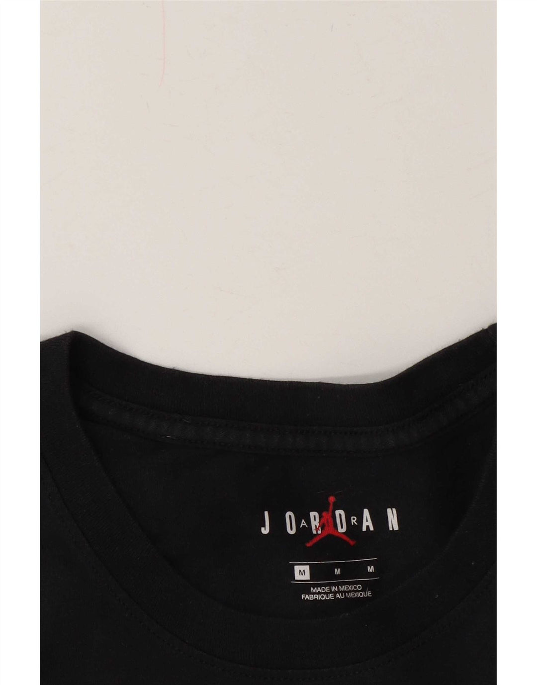 Camiseta gráfica masculina Jordan Top Médio Azul Marinho Colorblock