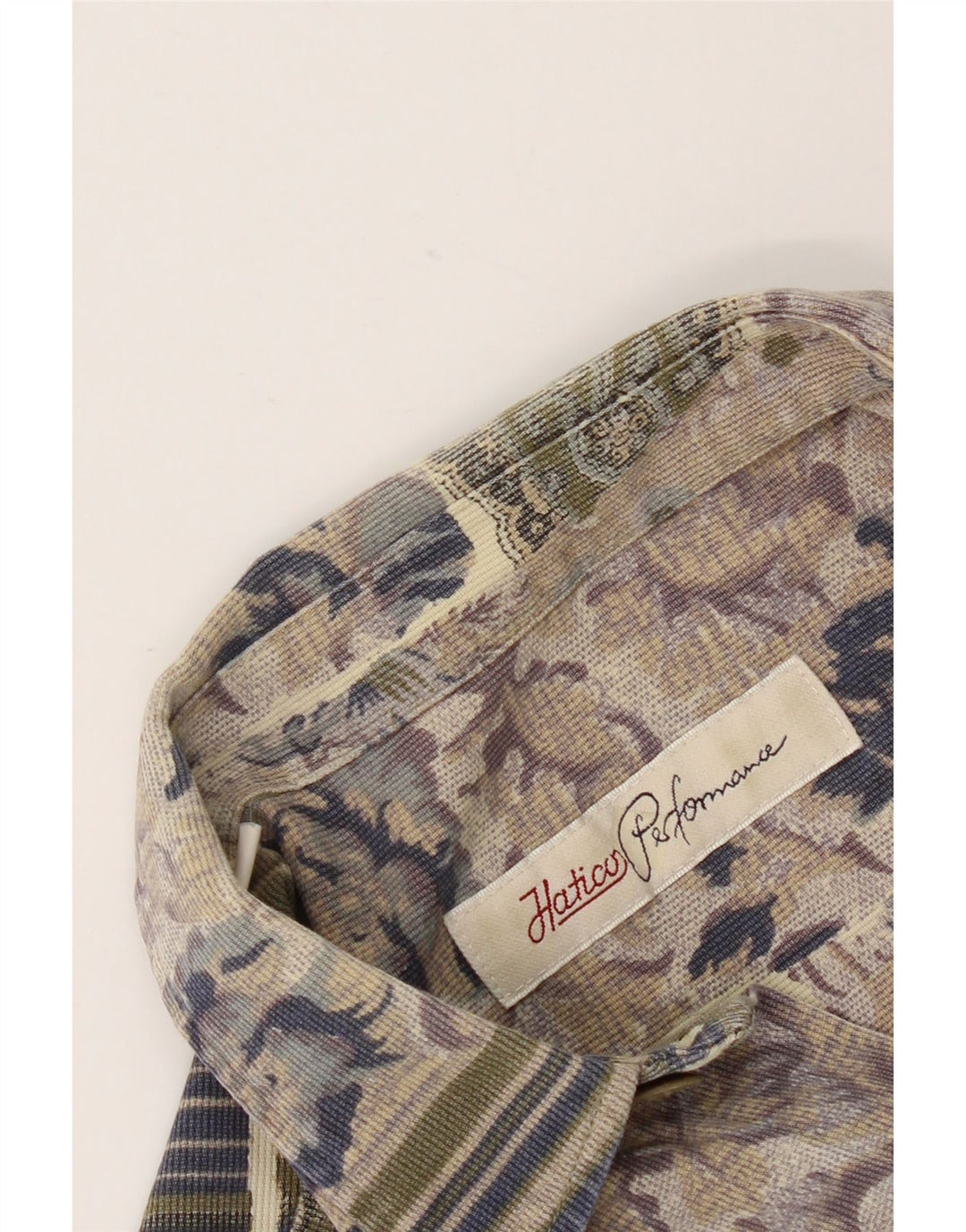 Camisa masculina Hatico grande patchwork multicolorido