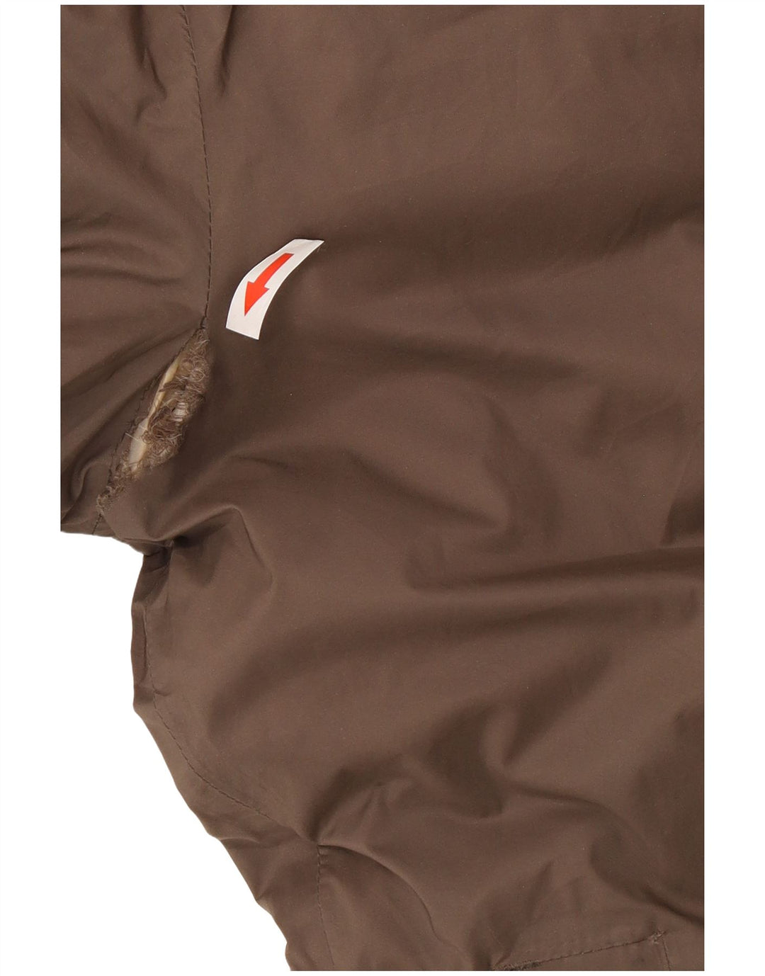 Casaco feminino acolchoado reversível com capuz grande K-Way Reino Unido 8 pequeno preto