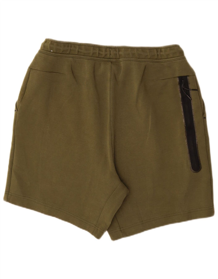 Shorts esportivos masculinos Nike grandes de algodão cáqui