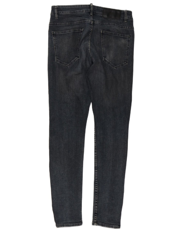 Zara Jeans Skinny Masculino EU 40 Médio W31 L30 Azul
