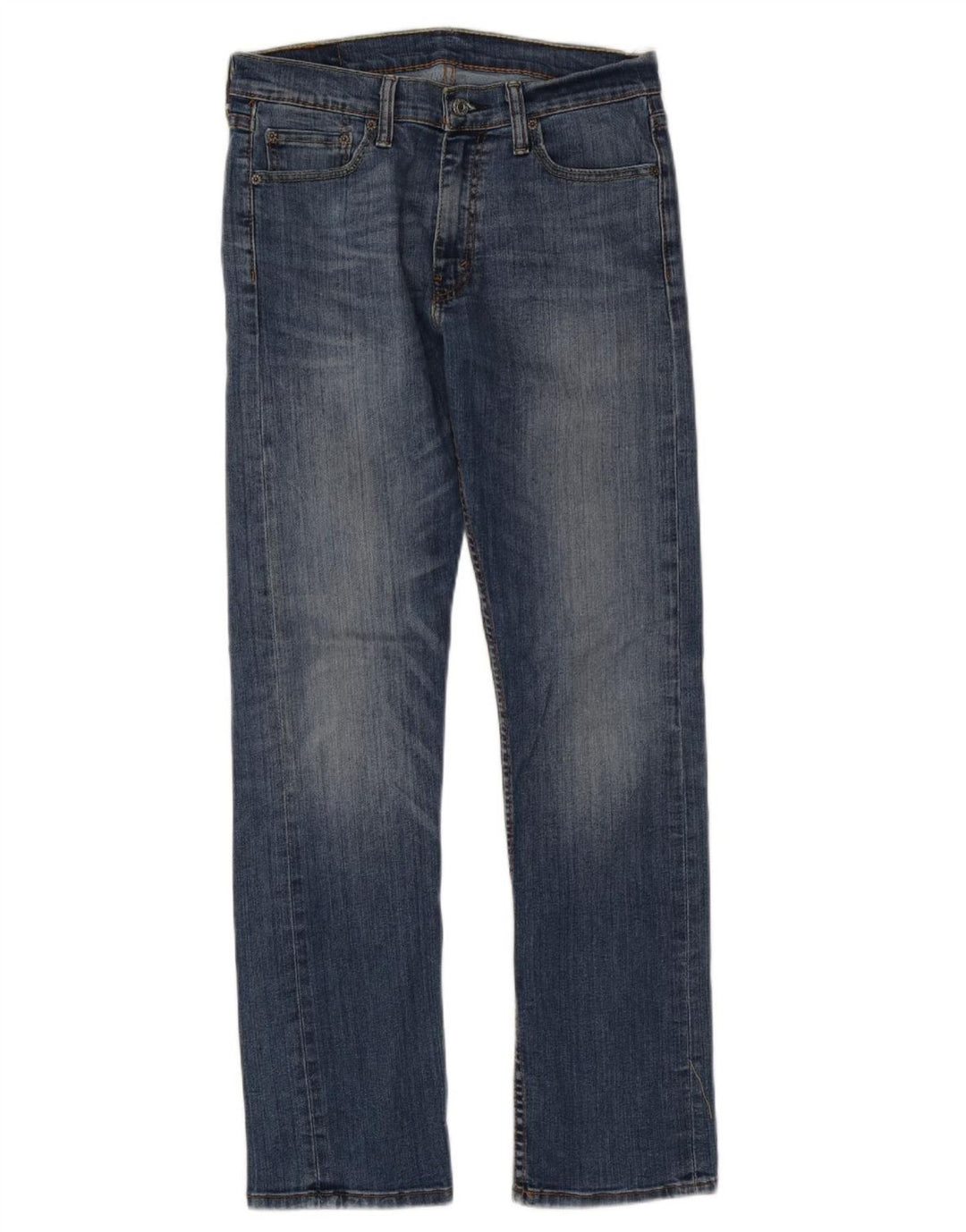 LEVI'S Jeans Slim Masculino W32 L34 Azul Algodão