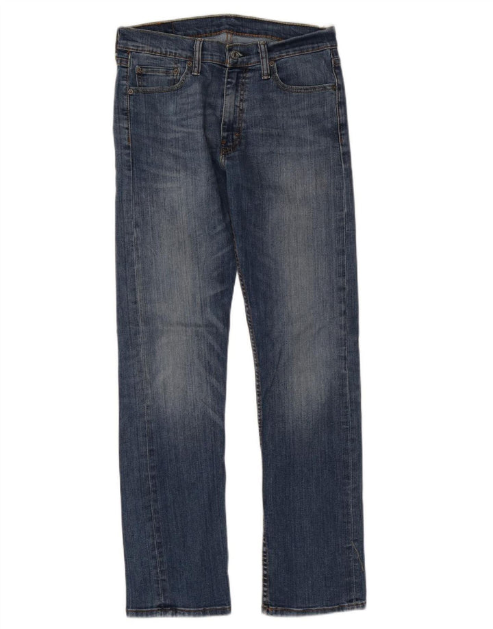 LEVI'S Jeans Slim Masculino W32 L34 Azul Algodão