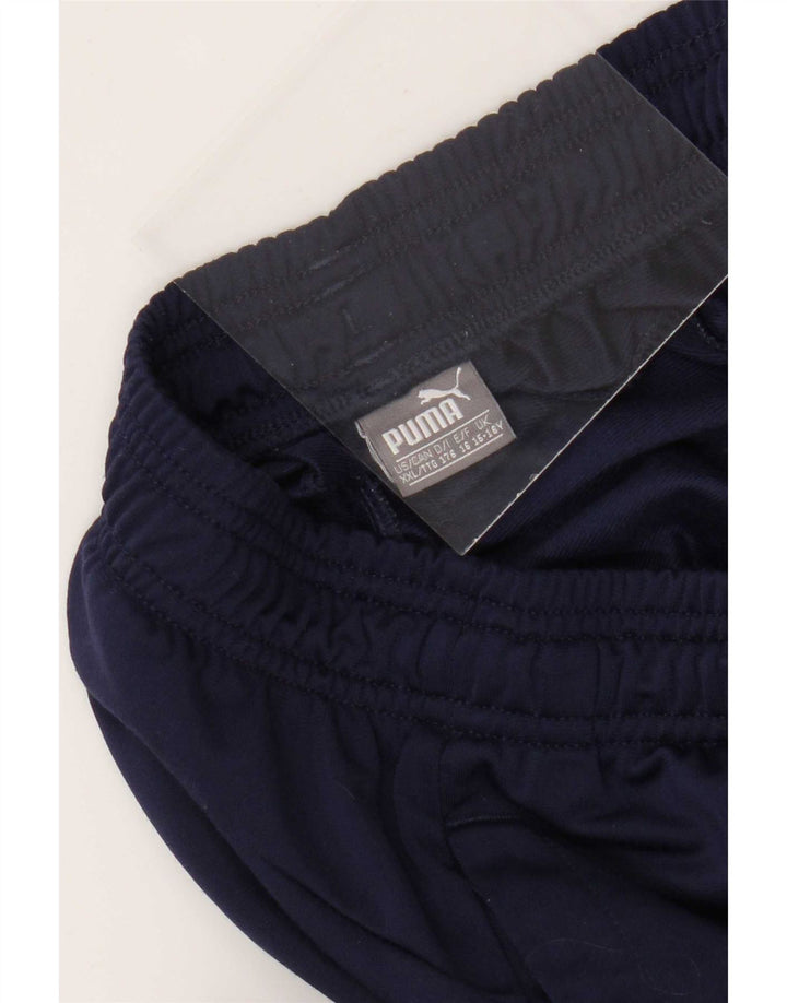 Calças de treino Puma Meninos Joggers 15-16 Anos Azul Marinho Poliéster