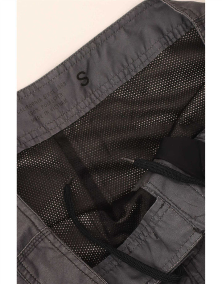 Poliéster cinza pequeno de Colourblock do short de natação da carga dos homens de Gap