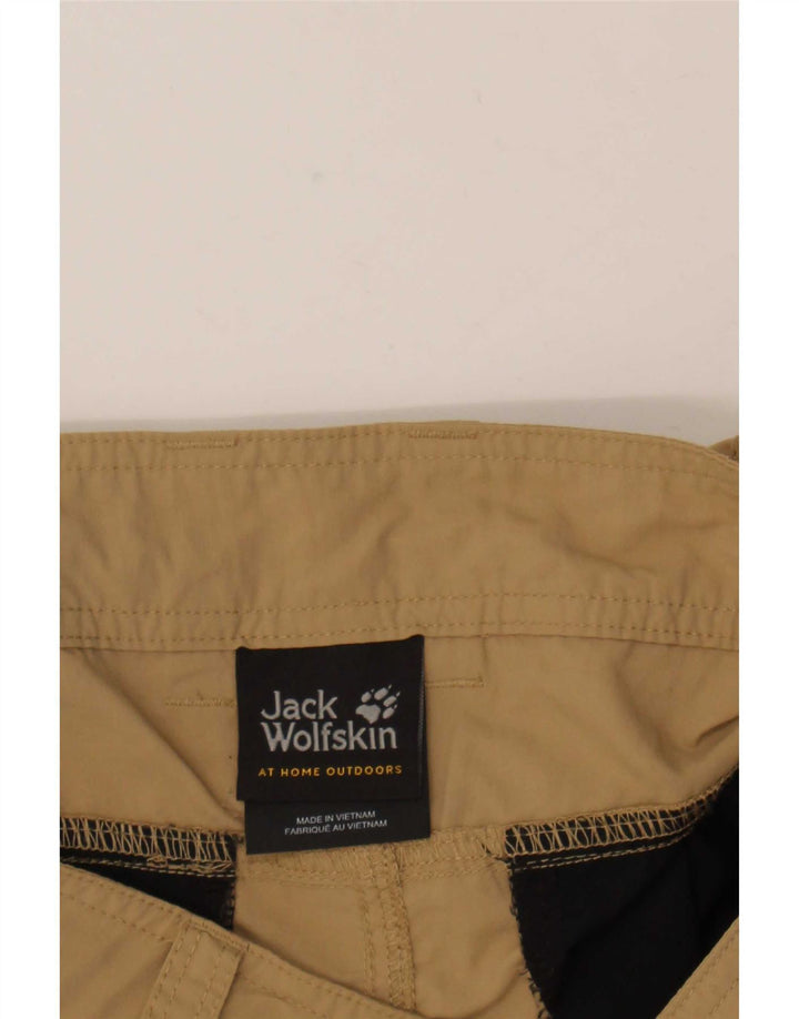 Shorts cargo masculino Jack Wolfskin W42 2XL poliamida bege